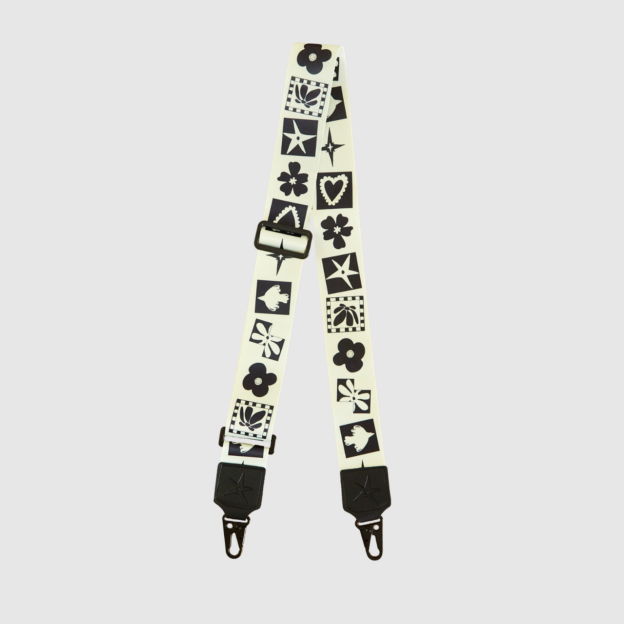 "THE OG" Black and White Bag Strap / Camera Strap
